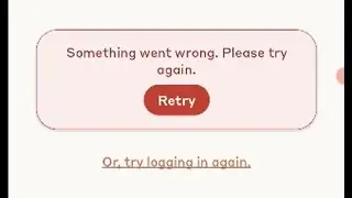 How to fix Something went wrong please try again Claude ai app android mobile