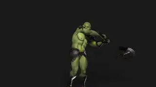 3D Orc Character & Motion Design - Up-Coming New Animation