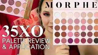 NEW! MORPHE Holiday 2020 Collection 35XO Natural Flirt Palette Review
