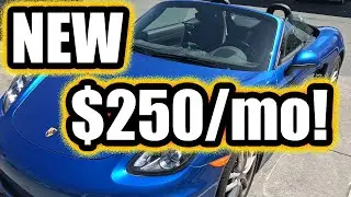 Новый Porsche за 250 в месяц