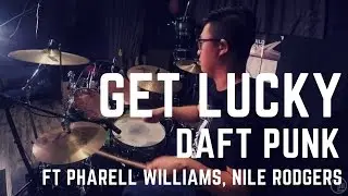 Daft Punk - Get Lucky ft. Pharrell Williams, Nile Rodgers - Drum Cover
