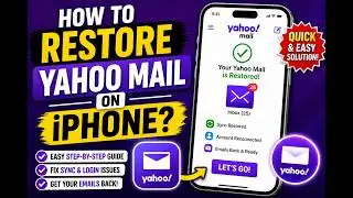 How To Restore Yahoo Mail On iPhone? | #yahoomail #yahoosupport #yahoohelp #iphone
