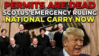 BREAKING: Supreme Court Emergency Ruling Ends Gun Permitting Mandates Nationwide