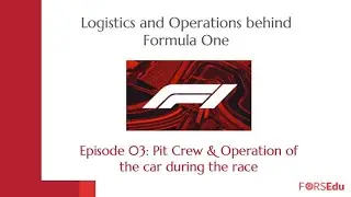 Episode 03 | Pit Crew & Operation of the car during the race