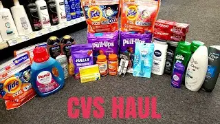 CVS Extreme Couponing Haul| Spend $30 get $10 and Spend $20 get $5 included