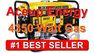 Бензиновый генератор Aceup Energy мощностью 4350 Вт для домашнего использования, портативный, раб...