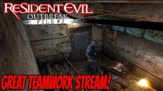Resident Evil: Outbreak [Twitch Stream] S Rank Teamwork on Underbelly!