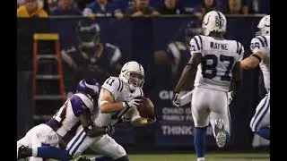 Anthony Gonzalez Hook & Ladder to Reggie Wayne || Colts at Vikings 2008