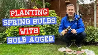 Planting over 300 Bulbs With Bulb Auger - Why I Think Its One Of The Best Affordable Garden Tools