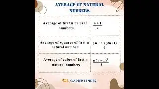 Sum & Average of Natural Numbers | Math Concepts Explained