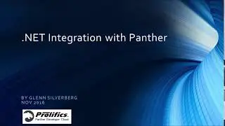 .NET Integration with #Panther