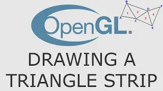 OpenGL Tutorial 10 - Drawing A Triangle Strip