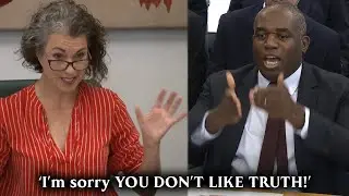 David Lammy ERUPTS as Committee tells him he&rsquo;s &lsquo;DISRESPECTFUL&rsquo;