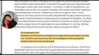 Instrumental rationality and the orthogonality thesis