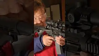 TOKYO MARUI M4A1 MWS 夜戦 Night Gun Battle- Airsoft tracer #shorts #airsoft #marui #m4a1gun