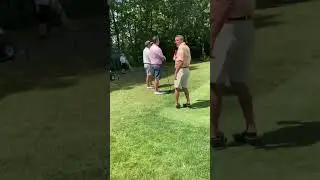 that worlds LOUDEST golf ball strikes again 🤘#golf #golfball #golflife #shock&rsquo;d #prank #reaction