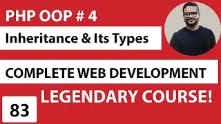 PHP OOP Inheritance and Types of Inheritance in Urdu | PHP OOP Tutorial in Urdu/Hindi