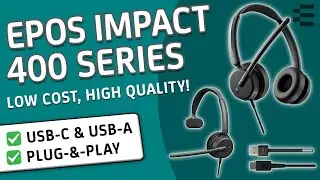 EPOS IMPACT 400 Series | Low Cost, High Quality USB Headsets