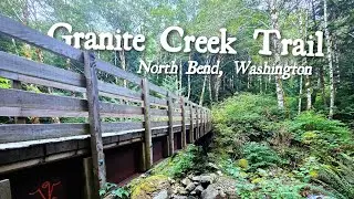Granite Creek Trail in North Bend, Washington 