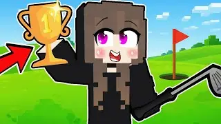 Sunt Cea Mai *BUNA* La *GOLF* In Minecraft !