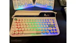 Epomaker Previews Typewriter Style Mechanical Keyboard at CES 2026