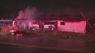 New Year's Day fire destroys home on Indy's east side