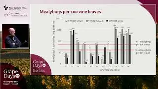 Grape Days 2024 | Improving the outcomes of mealybug insecticide | Dr Vaughn Bell & Andrew Blakeman