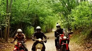 Offroad heroes ;) Sertum - Vespa - CBfour - AfricaTwin