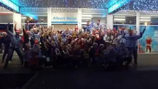 Kerstlipdub Albert Heijn Dalem