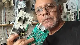  micro ondas com defeito no buzzer e placa em pane