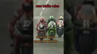 chennai 2023 new traffic rules speeding funny /Tamilnadu/wear helmet