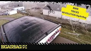 Masters of Dirt - how to backflip a BMX with Desmond Tessemaker & Big AirBag | REVOLUTION BigAirBag