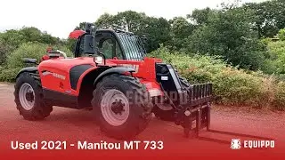 Used 2021 - Manitou MT 733 | Used Telescopic Forklift | equippo.com | Used heavy equipment