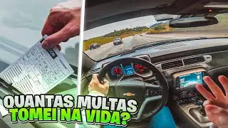 QUANTAS MULTAS J&Aacute; TOMEI EM TODA MINHA VIDA NA &ldquo;IND&Uacute;STRIA DA MULTA&rdquo;? 👎