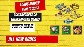 CODIGO CANJE LORDS MOBILE AGOSTO 2023 🤩✅🎀🎁