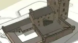 Lochwood Tower once upon a time.