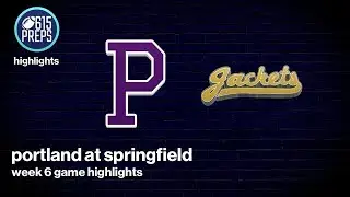 TSSAA Football Highlights: Springfield 27, Portland 13