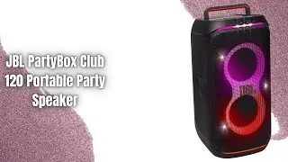 Обзор JBL PartyBox Club 120 | Портативный зверь для вечеринок с микрофонным и гитарным входами!