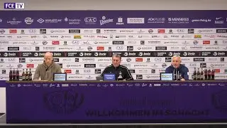 PK zur Vorstellung von Cheftrainer Pavel Dotchev