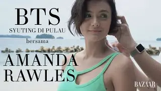 Serunya Syuting Digital Cover Amanda Rawles di Pulau Seribu