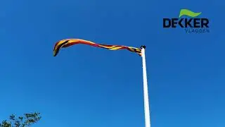 Vlaggemast wimpel Overijssel 100% geluid stil!