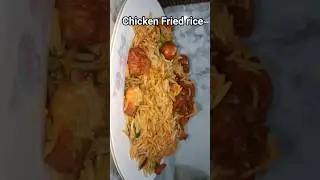 Chicken Fried Rice, every bite is a hug for your taste buds 🍗🍚 #FoodieLife #RiceLove #Yummy