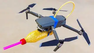 Je transforme mon DRONE en FLINGUE d'airsoft 🔫🤯