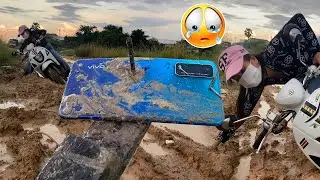 😂Oh my good | Found phone by Pretty girl in Road​ Mud,Restore Broken phone vivo Y20s