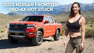Off-Roading in the NEW 2025 Nissan Frontier PRO-4X