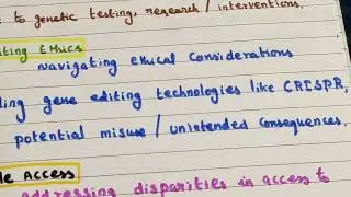 Legal & Ethical issues in Genetics (Tamil)