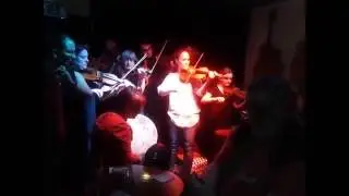 Leeds Folk Fiddle Group: Patrick's Reel The Grove May 2016