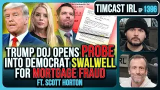 Trump DOJ Opens Probe Into Democrat Swalwell For Mortgage Fraud | Timcast IRL