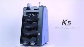 KISAN K5A  Desktop High Speed 4+1 Pocket Fitness Currency Sorter