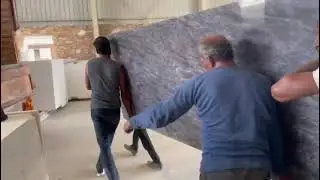 SK Blue Granite Loading | Premium South Indian Granite, Visakhapatnam | Ultra Luxury Project Jaipur